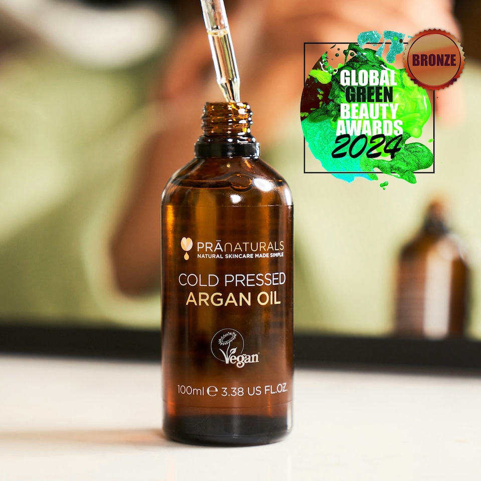 image 1 of PraNaturals Cold Pressed Argan Oil 100ml