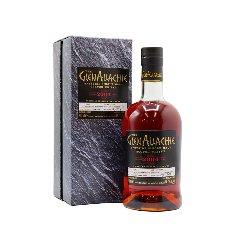 GlenAllachie - Single Cask No. 6213 2004 15 year old Whisky
