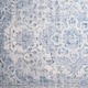 image 4 of OHS Vintage Print Washable Indoor Carpet Floor Rug, 160x230cm - Blue Blue | 160x230cm