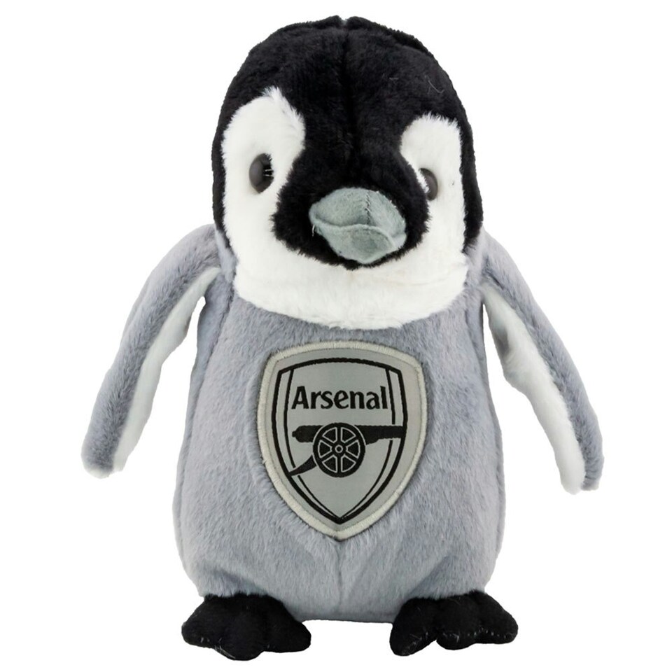 Arsenal FC Penguin Plush Toy - Grey/White/Black - One Size