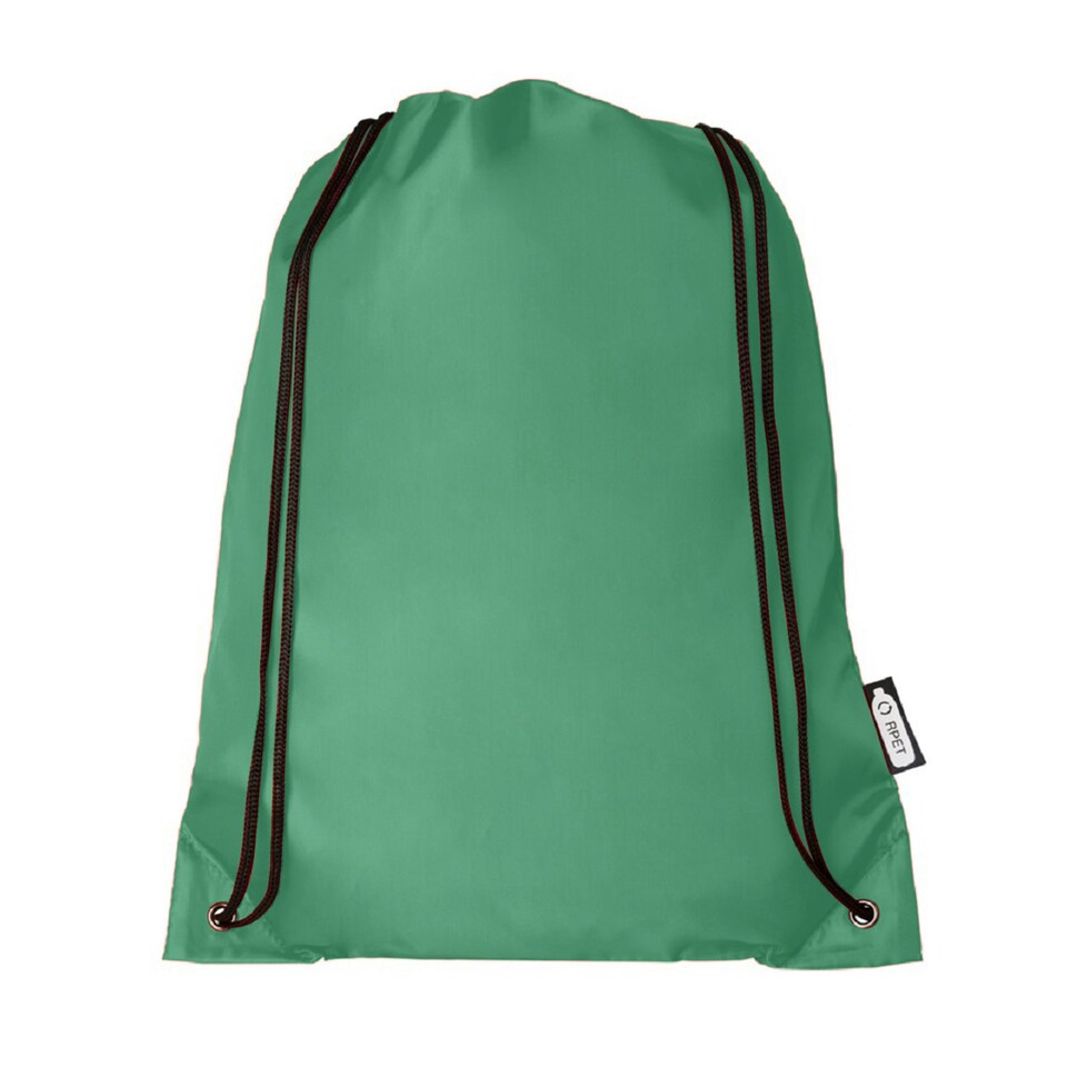 image 1 of Bullet Oriole Recycled Drawstring Backpack - Green - One Size