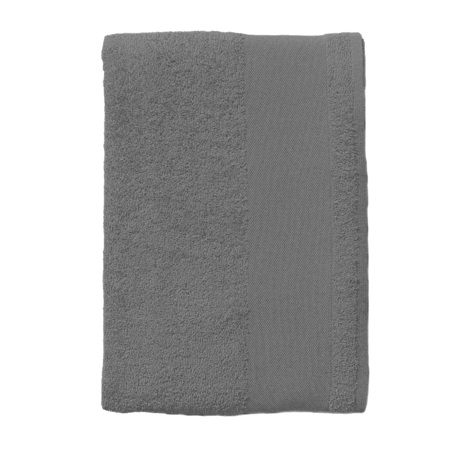 image 1 of SOLS Island 50 Hand Towel (50 X 100cm) - Dark Grey - ONE