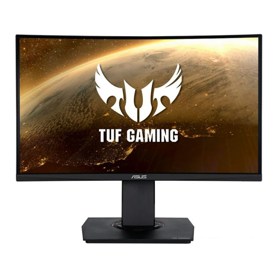 ASUS TUF Gaming VG24VQR 23.6 Inch Full HD LED 165 Hz Height Adjustable Built-in Speakers Freesync Premium Gaming Monitor Black