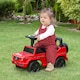 image 2 of HOMCOM 3 in 1 Kids Ride On Car G350 Licensed Foot To Floor Slider Toddler Push Along NO POWER Red 12-36 months