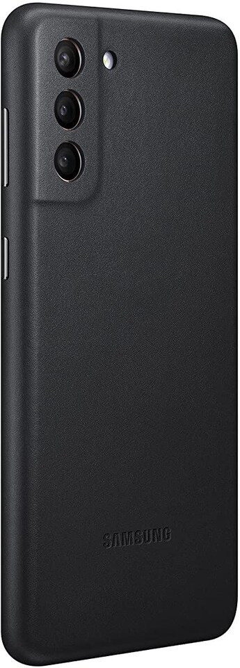 image 1 of Samsung Galaxy S21 Plus Leather Cover Black - EF-VG996LBEGWW