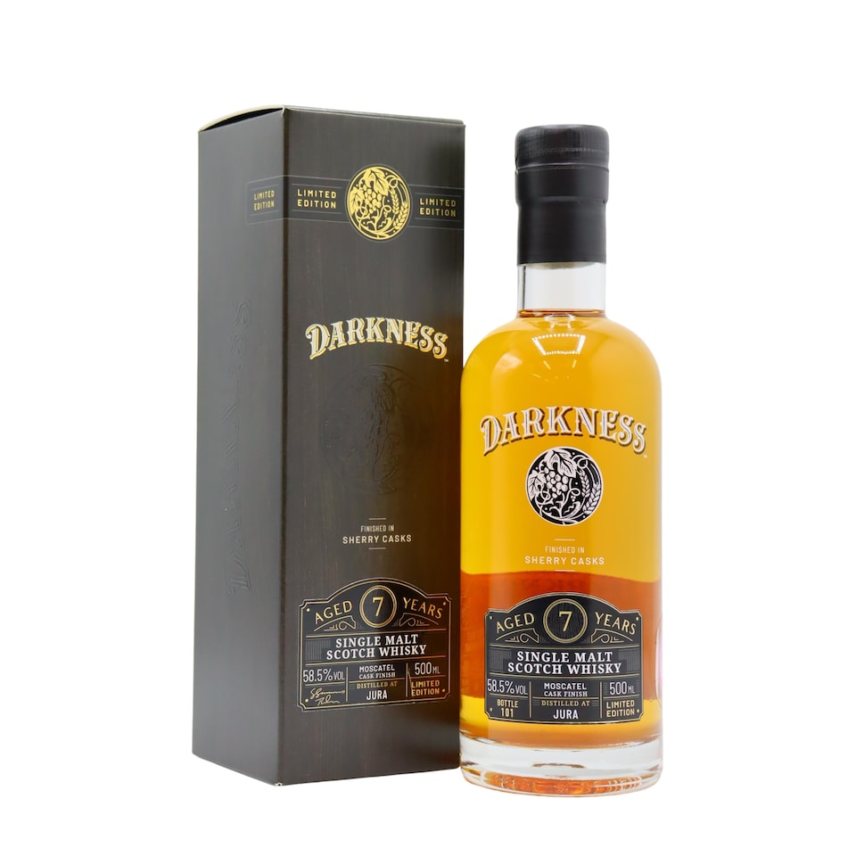 Jura - Darkness - Moscatel Cask Finish 7 year old Whisky
