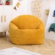 image 1 of Kids High Rest Beanbag Corduroy Yellow | Yellow | Ochre | 1