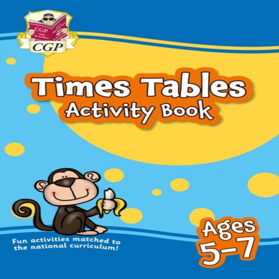 Times Tables Activity Book For Ages 5-7
