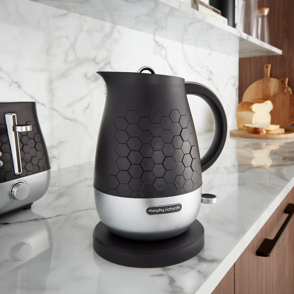 image 1 of Morphy Richards Cassini 1.7L Jug Kettle Moonless Night