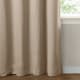 image 4 of Furn The Ultimate Blackout Textured Woven Eyelet Curtain Pair | Cream | Natural | 1