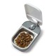 image 4 of Closer Pets One-Meal Automatic Dry/Wet Food Pet Feeder with Stainless Steel Bowl Inserts (C100) White