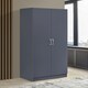 image 9 of Highbury 2 Door Double Wardrobe Brown | Sanremo Oak
