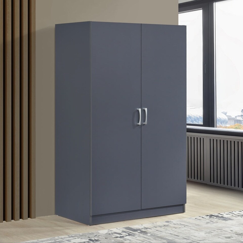 image 1 of Highbury 2 Door Double Wardrobe Brown | Sanremo Oak