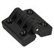 image 4 of 4 Pack Black Polyamide Hinge Reinforced Plastic 39x39mm Italian Made Industrial Black