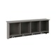image 2 of GFW Kempton Wall Rack - Grey