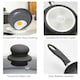 image 4 of Durastone 5 Piece Grey Non-Stick Cookware Set - Aluminium Pots & Frying Pans