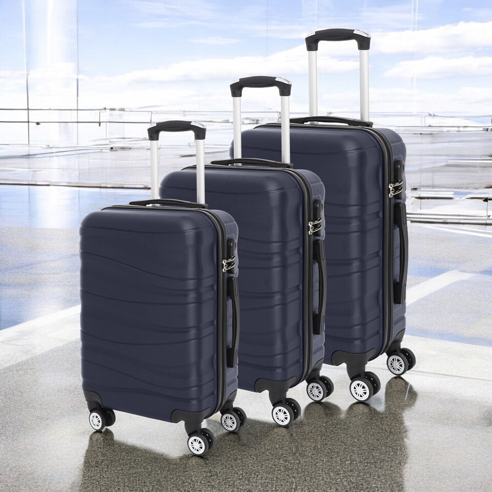image 1 of Venture 3Pcs ABS Suitcase Set