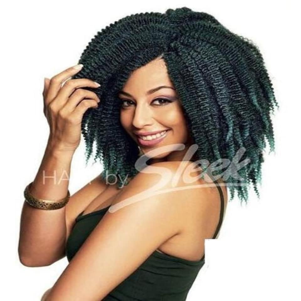Sleek Fashion Idol Express Syn Kinky Twist Marley Braid Multi | 2 (Size 10) | One Size