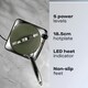 image 6 of Daewoo Single Hot Plate Countertop Electric Cooking Hob Portable Cooker 1500W
