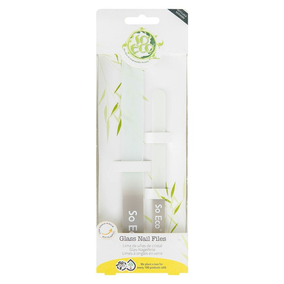 image 1 of So Eco Glass Nail Files - 2 Pack