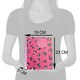 image 2 of Multipack of 3 Medium Gift Bags | Party Bags for Presents | Birthdays | For Her/Friend | Pink Animal Print Design