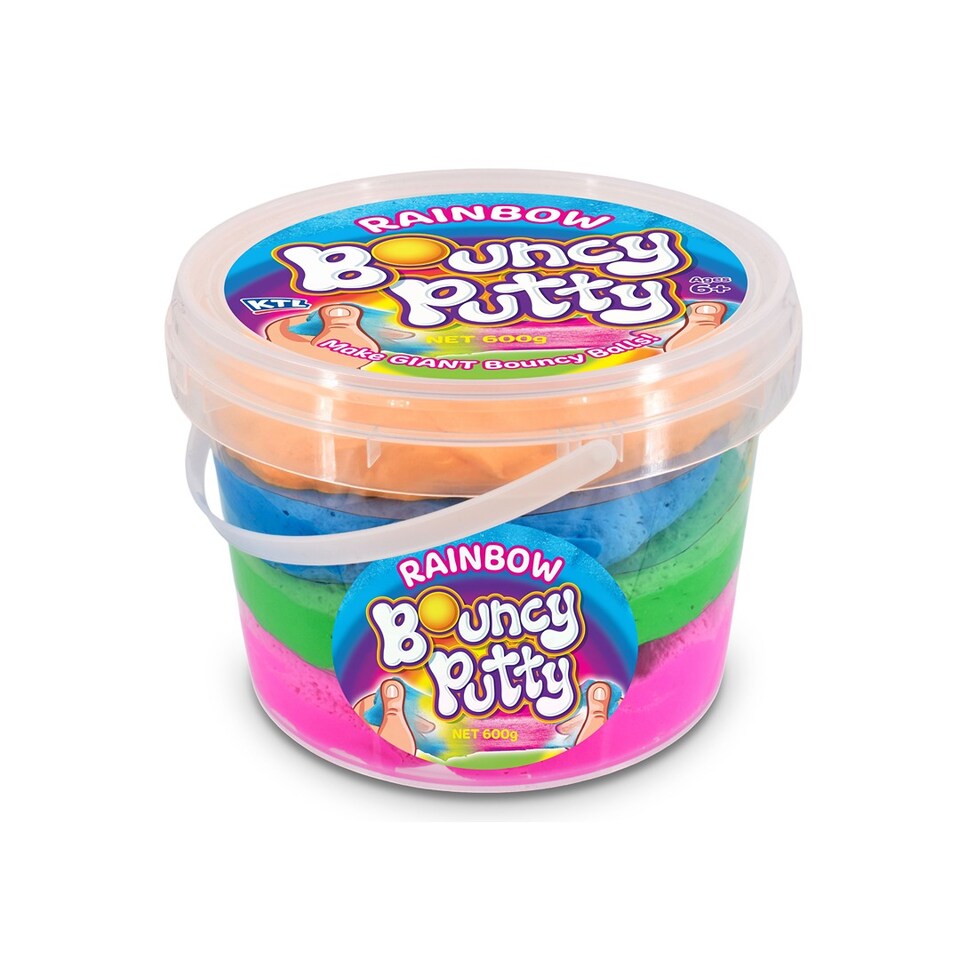 Large 600g Rainbow Bouncing Putty Tub