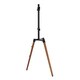 image 4 of Nedis TV Floor Stand, for Screen Size 50-65" Max Load 35kg, Fixed Design Bracket Tripod with 140° Rotate and Cable Management, Max VESA 400x400 - Black/Beech