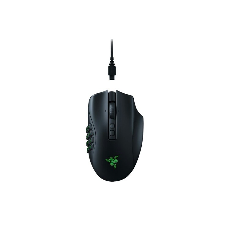 Razer Naga V2 Pro Wireless Gaming Mouse - Black