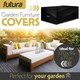 image 3 of Futura Rectangular 170x94x71cm Waterproof Garden Furniture Cover 600D | Black | Black | 170x94x71cm | 1