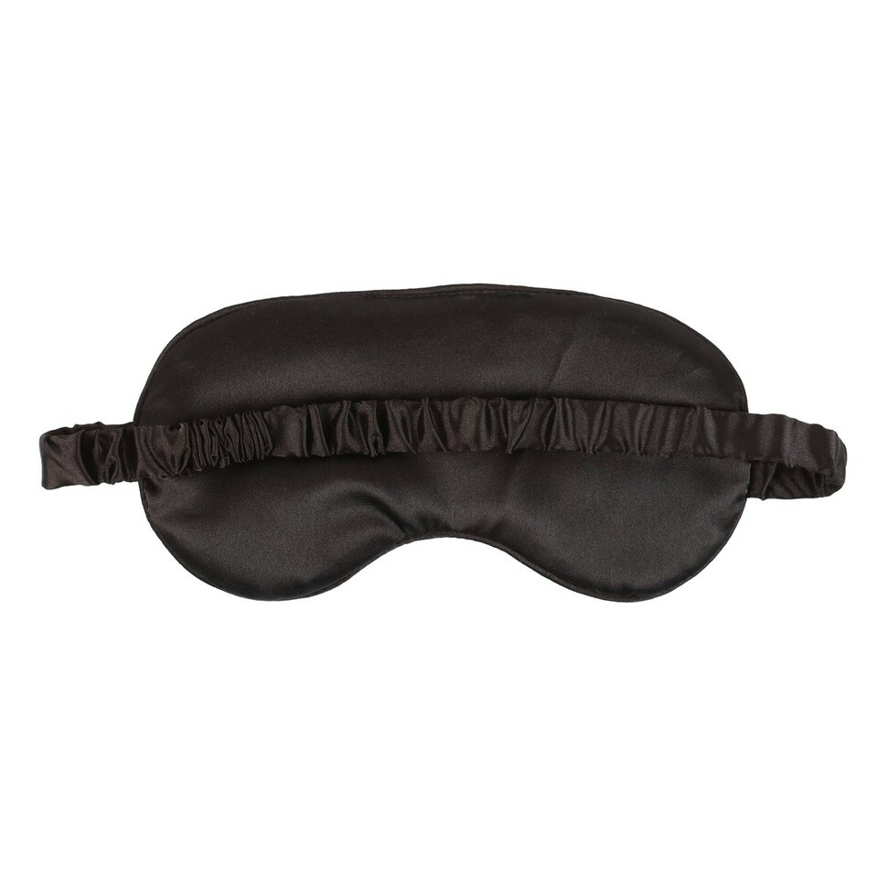 image 1 of Something Different Unisex Adult I´m Not A Morning Person Satin Sleep Mask - Black/White - One Size