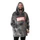image 1 of Avengers Mens Logo Blanket Hoodie - Grey - One Size