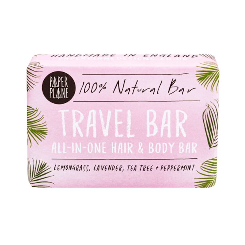 image 1 of Paper Plane Travel Bar Soap 95g