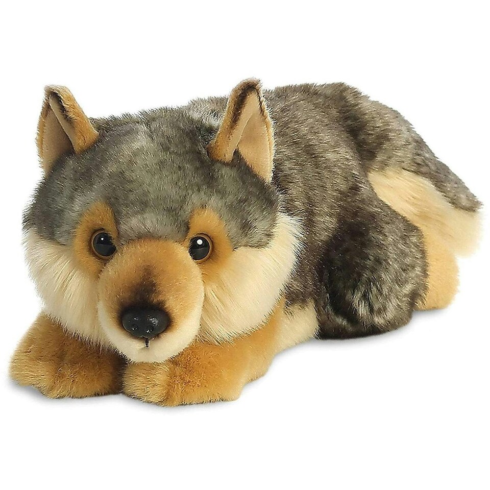 image 1 of Aurora MiYoni Wolf Lying 28cm