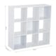 image 7 of HOMCOM 9 Cube Storage Unit Cabinet Bookcase Display Shelves, White