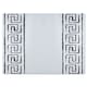 image 1 of Egyptian Pattern Glass Chopping Board | Multi