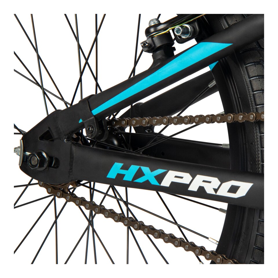 image 1 of HUFFY HX Pro Racer 20-inch Aluminum BMX Race Bike - Black/Blue (53000W)