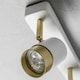 image 4 of CGC ORIO White and Brushed Gold Triple Three Head GU10  Adjustable Ceiling Spot Light Bar White