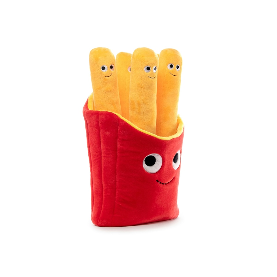 image 1 of Yummy World Fernando The Fries 2.0 Plush Toy - Red/Yellow - L