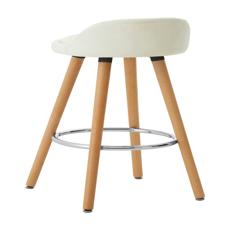 image 1 of Interiors by Premier Normann White Bar Stool