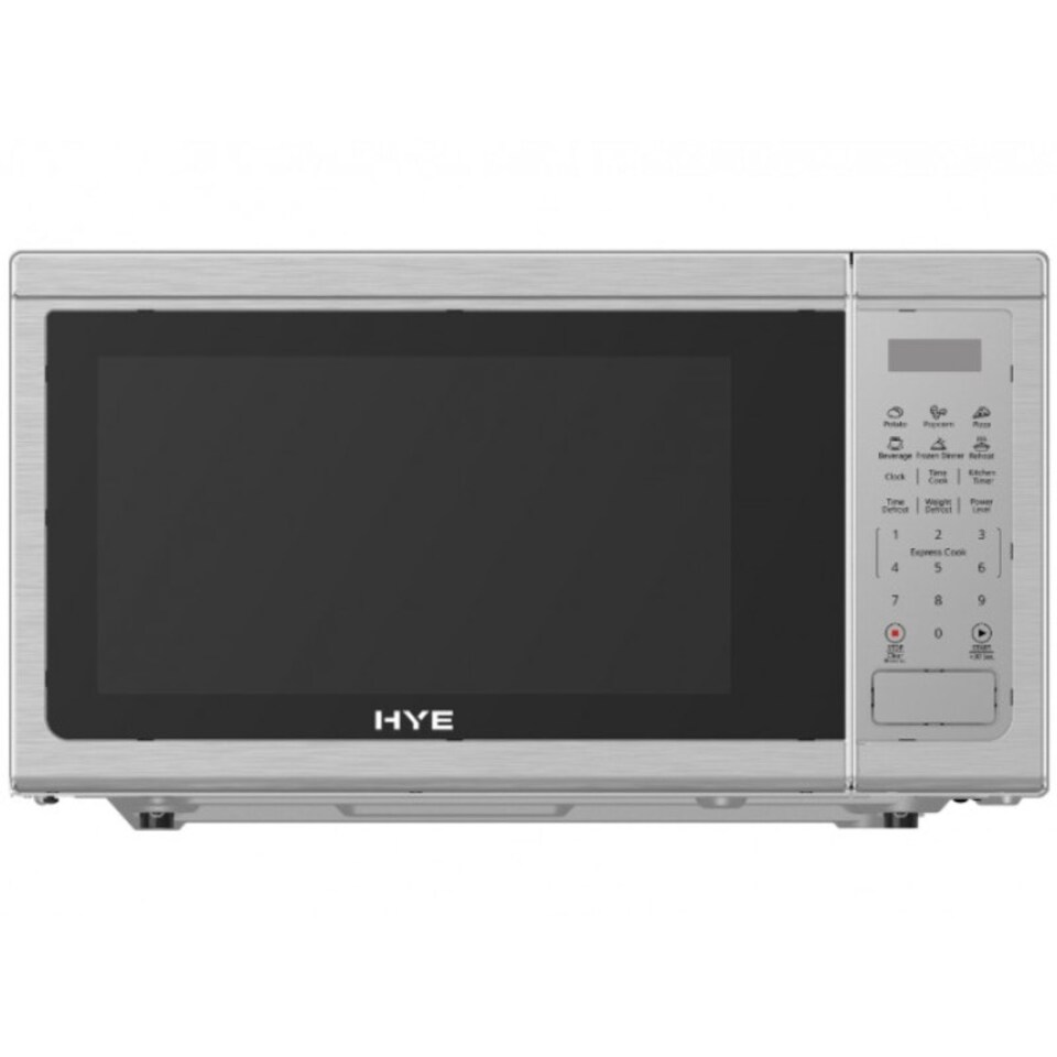 image 1 of HYE 30L 1000W Freestanding Digital Microwave Oven - Silver - SA01DM3010S13