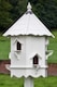 image 3 of Bergholt Dovecote, Two Tiered Hexagonal Birdhouse - Traditional English Pole Mounted Birdhouse for Doves or Pigeons | Brown | One Size