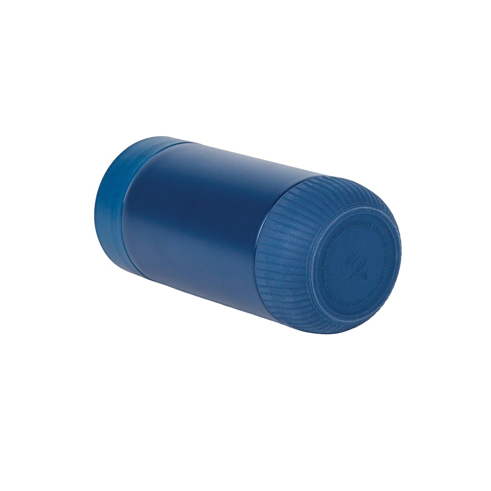 image 1 of Vinga Erie Recycled Stainless Steel 350ml Mug - Navy - One Size Blue
