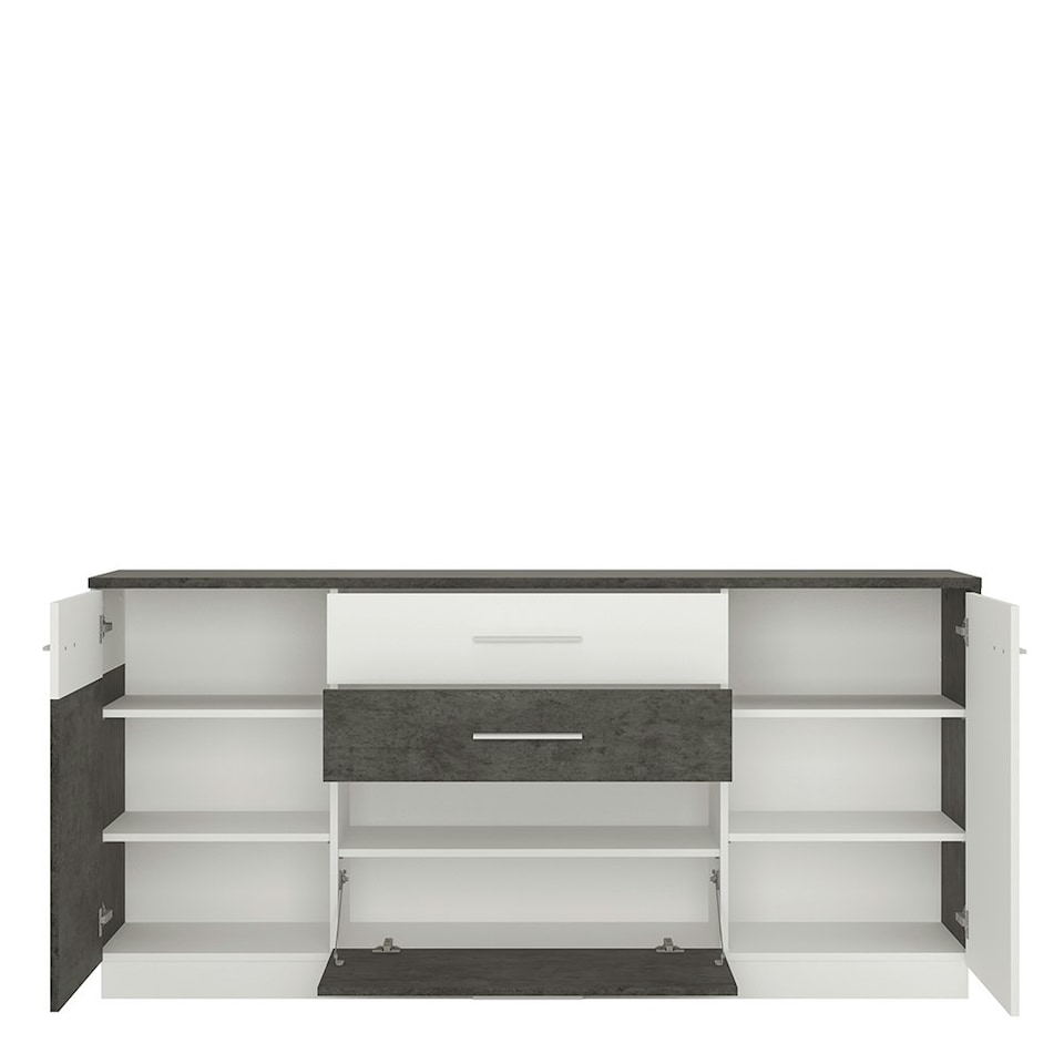 image 1 of Zingaro 2 Door 2 Drawer 1 Compartment Sideboard