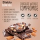 image 3 of Diablo No Added Sugar Milk Chocolate with Almonds 75g