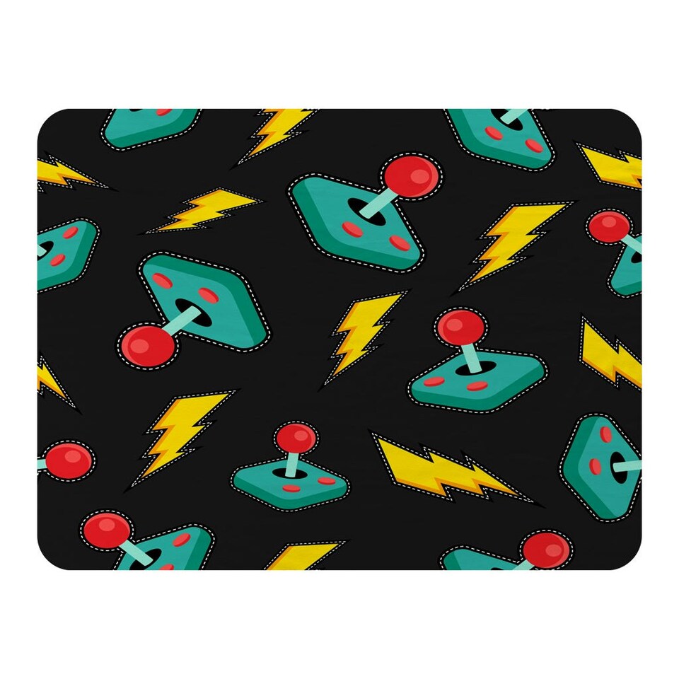 image 1 of retro video game joystick (Blanket)