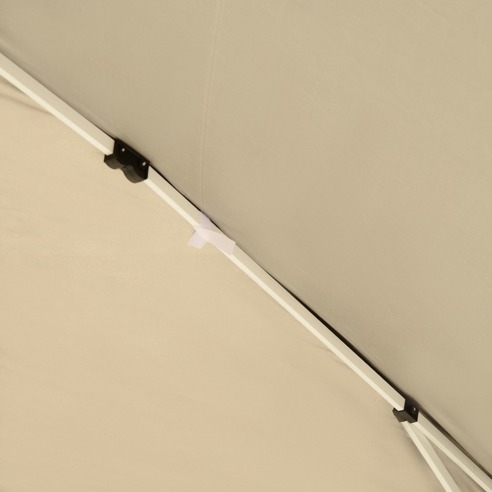 image 1 of Outsunny 3 x 3M Garden Pop Up Gazebo Height Adjustable Marquee Party Tent Wedding Canopy with Carrying Bag, Black