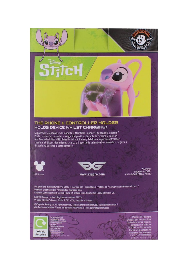 image 1 of Cable Guys Originals Lilo & Stitch Angel Controller Holder and Phone Stand