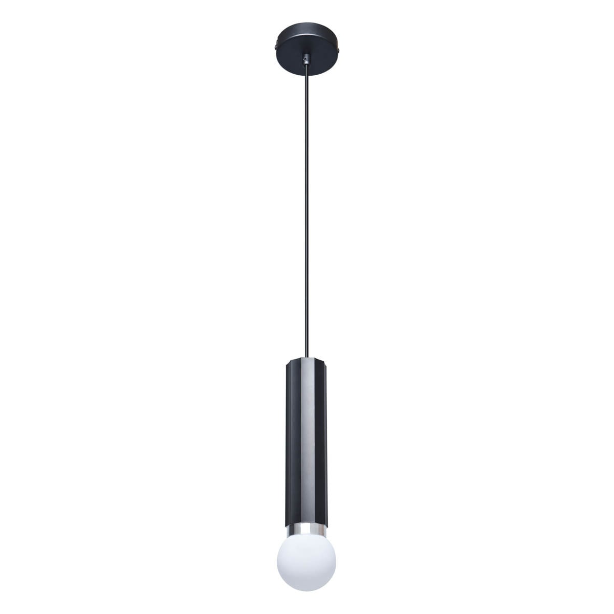 Netlighting Macera Slim Pendant Ceiling Light Sand Black