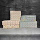 image 6 of 10 Sheets of Luxury Shapes Design Gift Wrap and Tags - New Born Baby, Birthday, Christening, Christmas etc