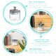 image 2 of Argon Tableware Flip Lock Plastic Food Storage Container - 500ml - Grey
